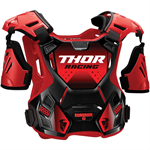 /THOR Chránič hrude GUARDIAN RED BLACK