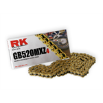 /RK mx reťaz GB 520 MXZ4  zlatá