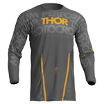 ThorMX/Thor Mx-dres  PULSE MONO DARK GRAY/YELLOW  2023