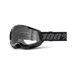 100%/100% MX-okuliare STRATA  Black