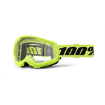 100%/100% MX-okuliare STRATA  Neon Yellow