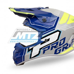 Progrip/Mx-prilba Progrip 3180  grey/blue/yellow fluo