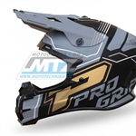 Progrip/Mx-prilba Progrip 3180  black/grey/gold matt