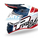 Progrip/Mx-prilba Progrip 3180  white/blue/red