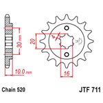 JT sprockets/Vyvodové koliečko JTF711 Cagiva 125