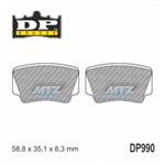 DP BRAKES/Brzdové platničky zadné  DP990  DP BRAKES  KTM Quad 450,505,252