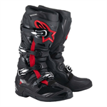 alpinestars/ALPINESTARS MX-čižmy Tech 7  Black red fluo