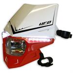 UFO/UFO STEALTH Predná maska zo svetlom Red