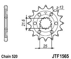 JT/JT kolečko JTF1565 KAWASAKI KXF 450