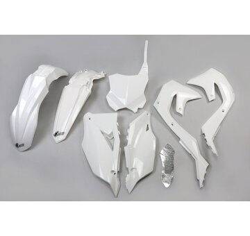 UFO Plastový KIT Kawasaki KXF 250 2021-2024/ KXF 450 2019-2023 biela