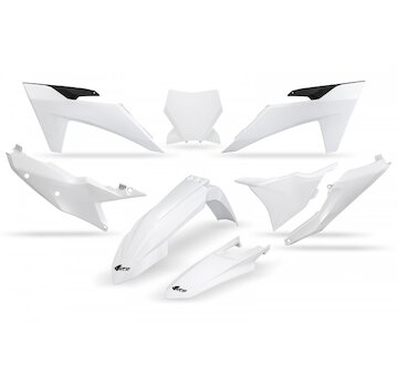 UFO Plastový KIT KTM SX 125,250,300 SX-F 250,350,450 23-24 biela 20-23