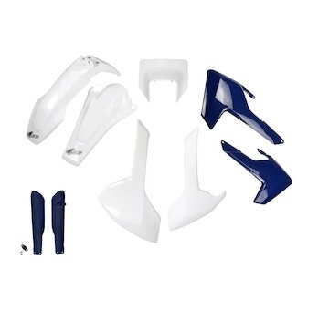 UFO Kompletný plastový KIT Husqvarna TE-TX-FE s prednou maskou 17-19 originál 17-18