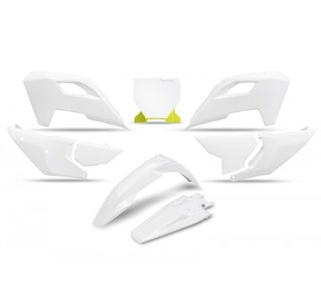 UFO Plastový KIT Husqvarna TC125/250, FC250/350/450, TX300, FX350/450 23-24 biela