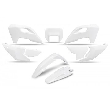 UFO Plastový KIT Husqvarna TE150/250/300 FE250/350/450/501 24-26 biela