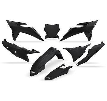 UFO Plastový KIT KTM SX 125/150/250/300 SX-F 250/350/450 25-26 čierna
