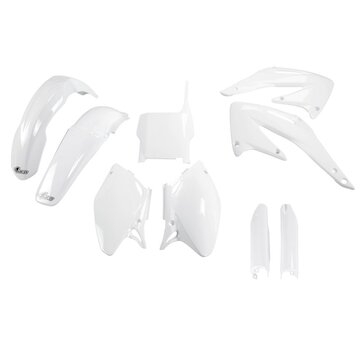UFO Kompletný plastový KIT Honda CRF 450R 04 biela