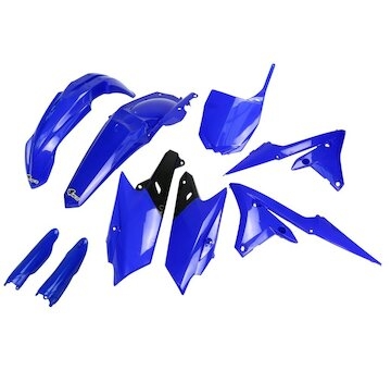 UFO Kompletný plastový KIT Yamaha YZF 250 14-18/YZF 450 14-17 modrá