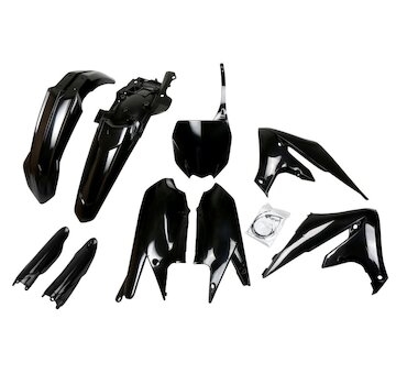 UFO Kompletný plastový KIT Yamaha YZF 250 19-23/ YZF 450 18-22 čierna