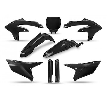 UFO Kompletný plastový KIT Plastový KIT Yamaha YZF 250 24-26 YZF 450 23-25 čierna