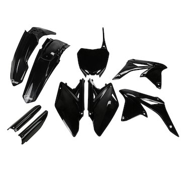UFO Kompletný plastový KIT Suzuki RMZ 250 10-18 čierna
