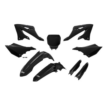 UFO Kompletný plastový KIT Yamaha YZ 125,250 22-26 čierna RESTYLING 2025