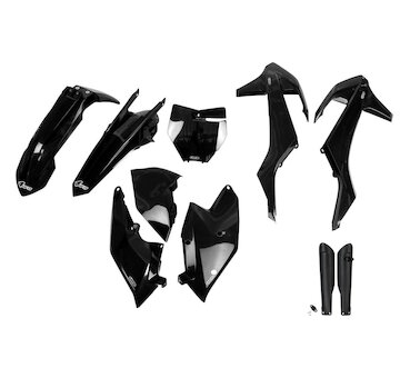 UFO Kompletný plastový KIT KTM SX-SXF 16-18 čierna