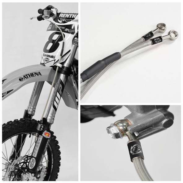 Brzdová hadica Moto-Master Husqvarna MAGURA/BRAKTEC predná