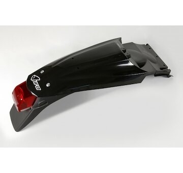 UFO Blatník zadný KTM LC4 640/SMC 660 02-04 čierna so svetlom