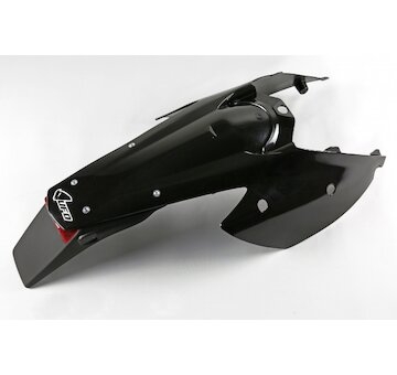 UFO Blatník zadný KTM EXC-EXC-F 125,250,300,450 04-07 čierna so svetlom