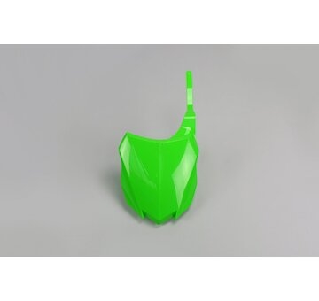 UFO Tabuľka predná Kawasaki KXF 250 13-16/KXF 450 13-15 zelená