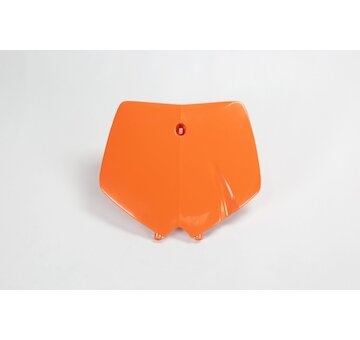 UFO Tabuľka predná KTM 125/200/250/300/360/380/400/500/520/620 99-02 oranžová
