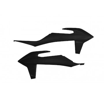 UFO Kryty chladiča KTM SX/SX-F 19-22 EXC/EXC-F 20-23 125,150,250,300,350,450,500 čierna