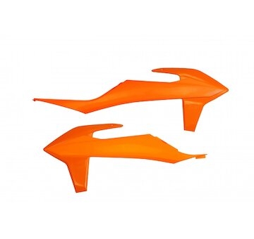 UFO Kryty chladiča KTM SX/SX-F 19-22 EXC/EXC-F 20-23 125,150,250,300,350,450,500 oranžová
