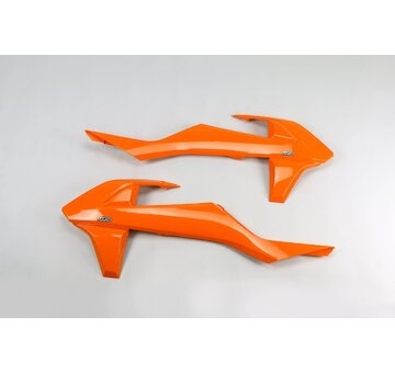 UFO Kryty chladiča KTM SX-SX-F 16-18/EXC-EXC-F 17-19 oranžová, nie SX 250 16