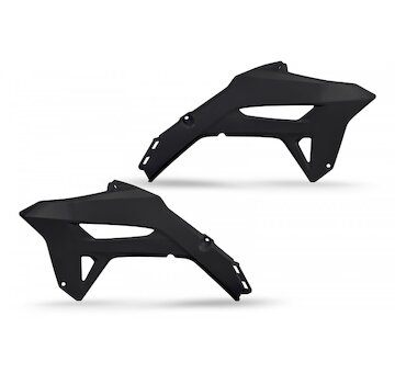 UFO Kryty chladiča Honda CRF 450 R/RX 21-24/ CRF 250 R/RX 22-24 čierna