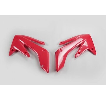 UFO Kryty chladiča Honda CRF250R 04-09 CRF250X 04-17 červená