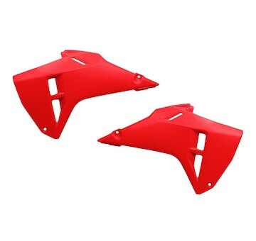 UFO Kryty chladiča Honda CRF 450 R/RX 21-24 / CRF 250 R/RX 22-24 červená RESTYLING 2025