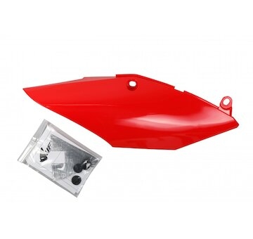 UFO Tabuľky zadné Honda CRF 250R-RX 18-21 CRF 450R-RX 17-20 červená pre jeden výfuk