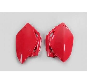UFO Tabuľky zadné Honda CRF 450R 05-06 červená