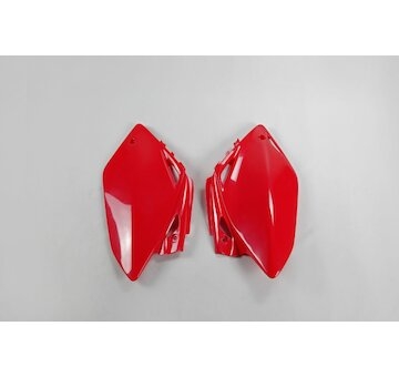 UFO Tabuľky zadné Honda CRF 450R 07-08 červená