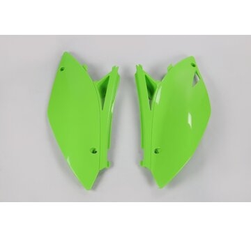 UFO Tabuľky zadné Kawasaki KXF 450 09-11 zelená
