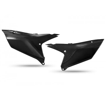 UFO Zadné tabuľky Yamaha YZF250 2024-2026 WRF250 2024-2026 YZF450 2023-2025 WRF450 2024-2026 čierna