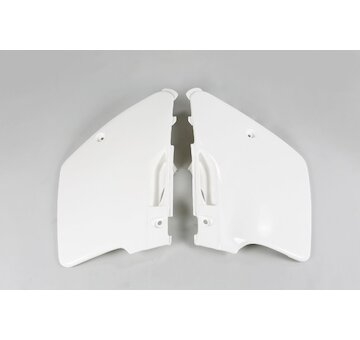 UFO Tabuľky zadné Kawasaki KX 125/250 94-98 biela