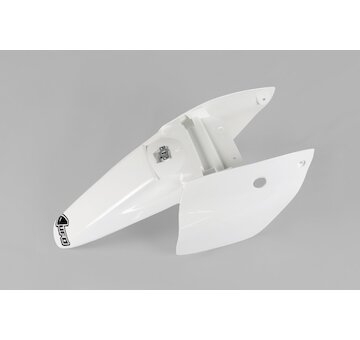 UFO Blatník zadný+tabuľky KTM SX 65 02-08 biela