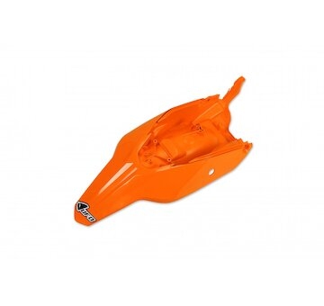 UFO Blatník zadný+tabuľky KTM SX 65 09-15 oranžová