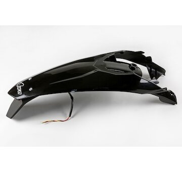 UFO Blatník zadný Enduro LED KTM EXC/EXC-F 125,250,200,300,350,450,500 12-16 čierna