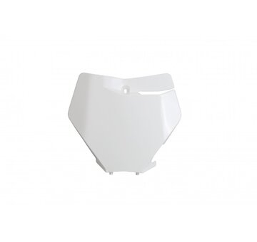 UFO Tabuľka predná KTM SX-SX-F 125,150,250,350,450 19-22 biela