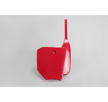UFO Tabuľka predná Honda CR 80 96-02/CR 85 03-07/CRF 150 07-26 červená