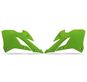 UFO Kryty chladiča Kawasaki KX 85 22-26 OEM zelená