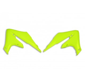UFO Kryty chladiča Yamaha YZF 250 19-23/WRF 250 20-25/YZF 450 18-22/WRF 450 19-25 neón.žltá